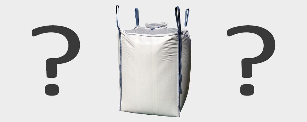 Tonnebags, Bulk Bags, FIBC bags Builders Bags Standard design & Sizes